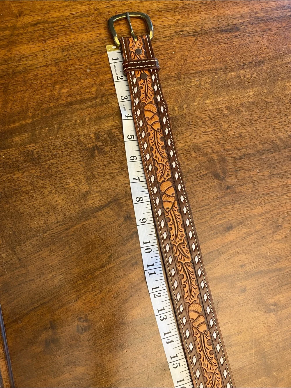 TEX TAN Genuine Cowhide Belt Size 34